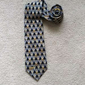 Valentino 100% silk tie